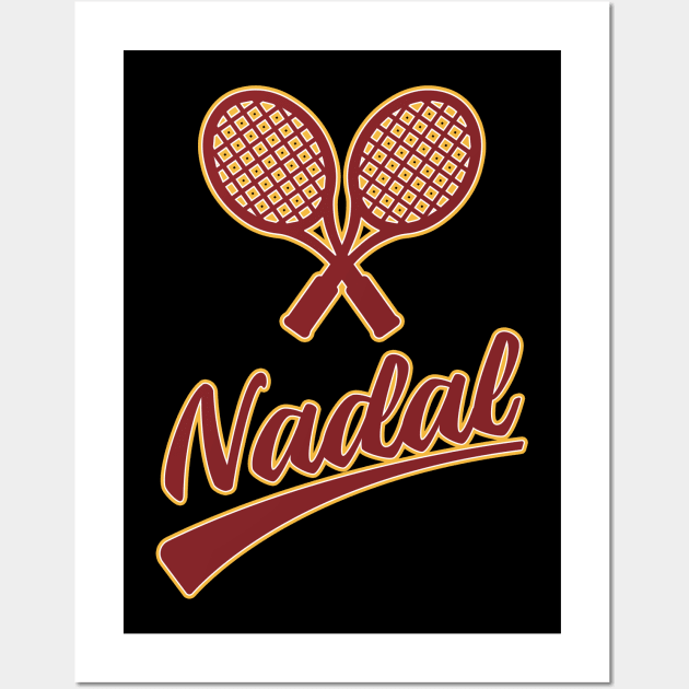 Rafael Nadal Wall Art by Stevendan